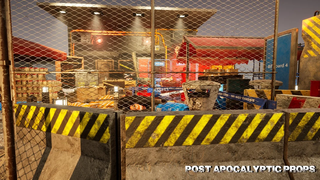 Post Apocalyptic Props Pack