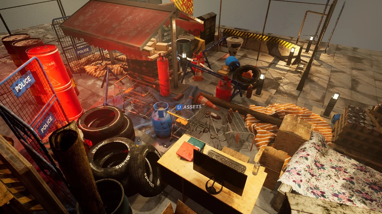 Post Apocalyptic Props Pack