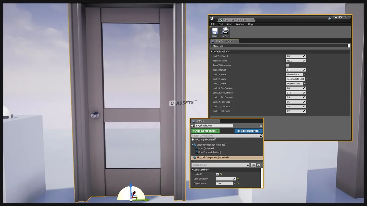 Lockpicking Minigame System