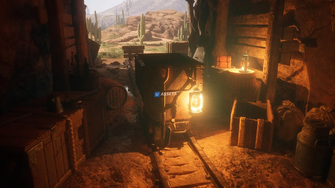 Western Desert Town