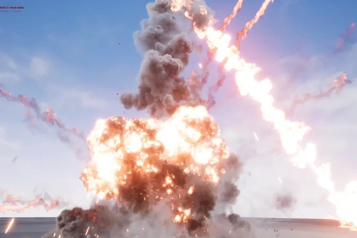 Cinematic Explosions - Fire Laser