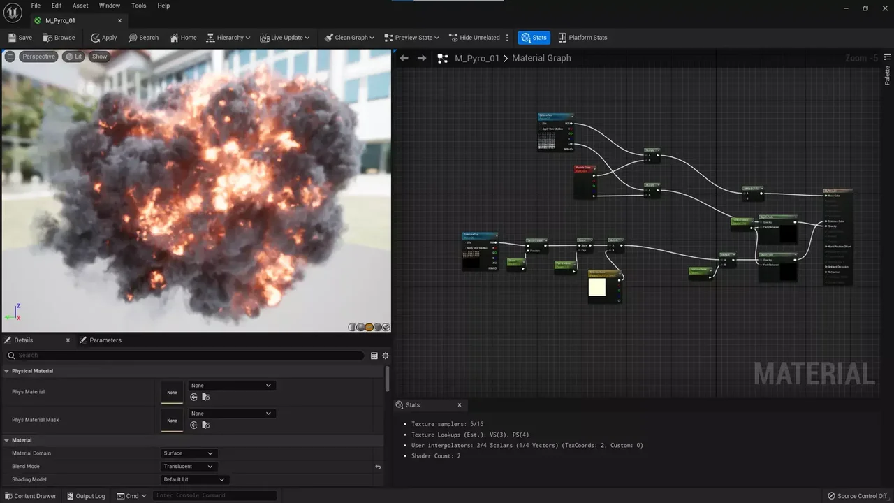 Cinematic Explosions - Fire Laser