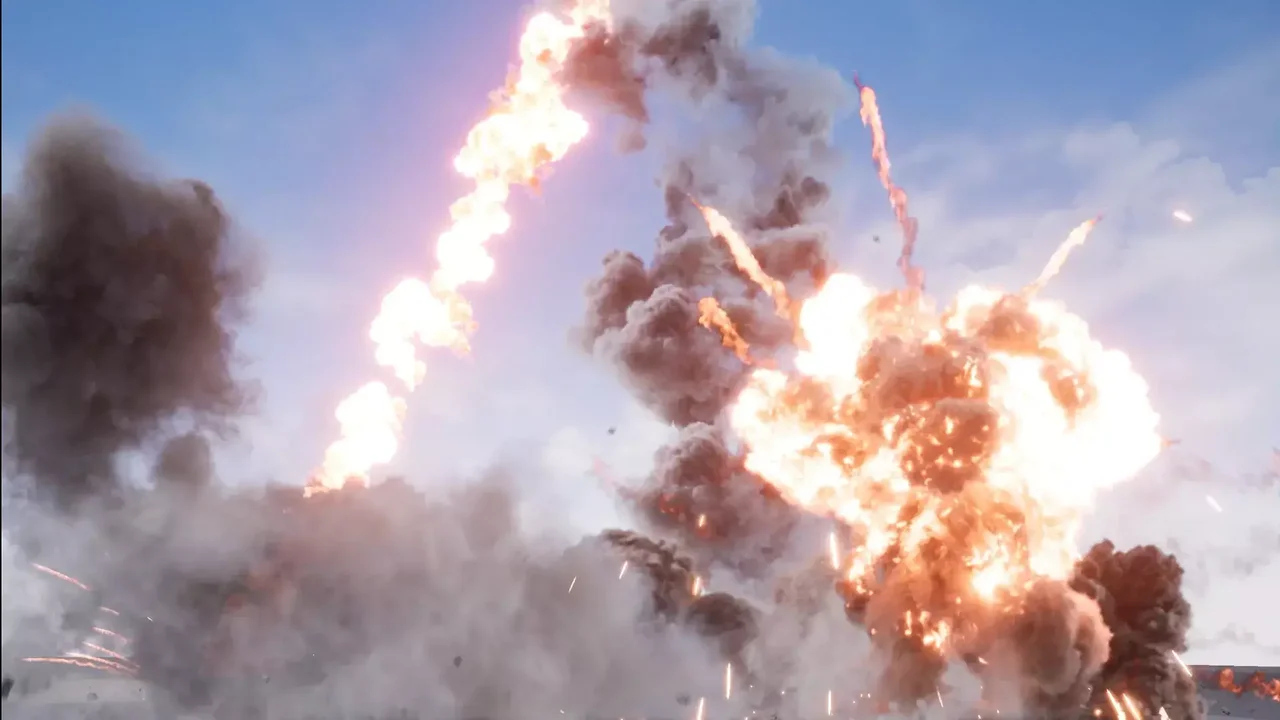Cinematic Explosions - Fire Laser
