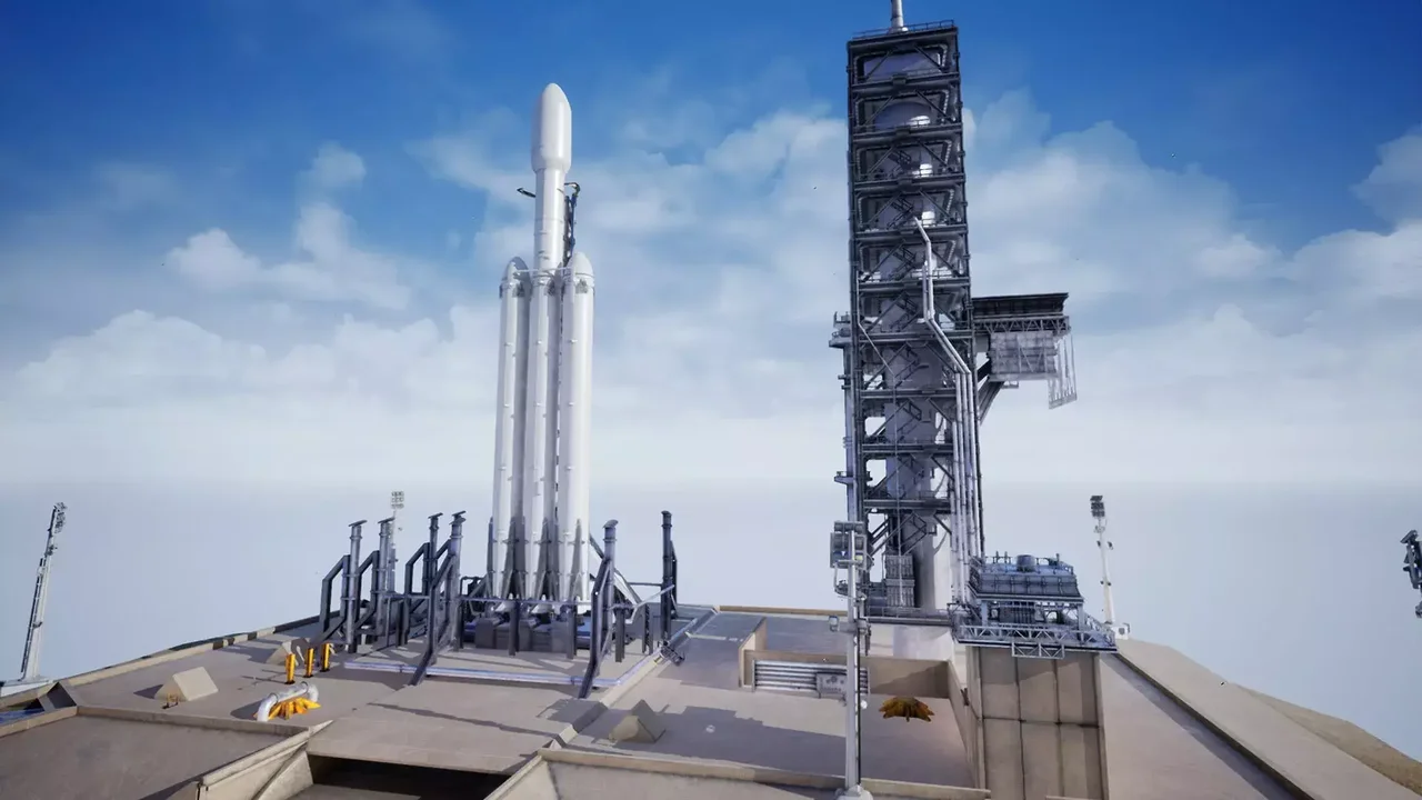 Rocket Launch Pad & Interior / Modular Environment