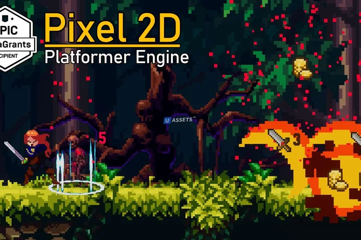 Pixel 2D - 2D Platformer Engine