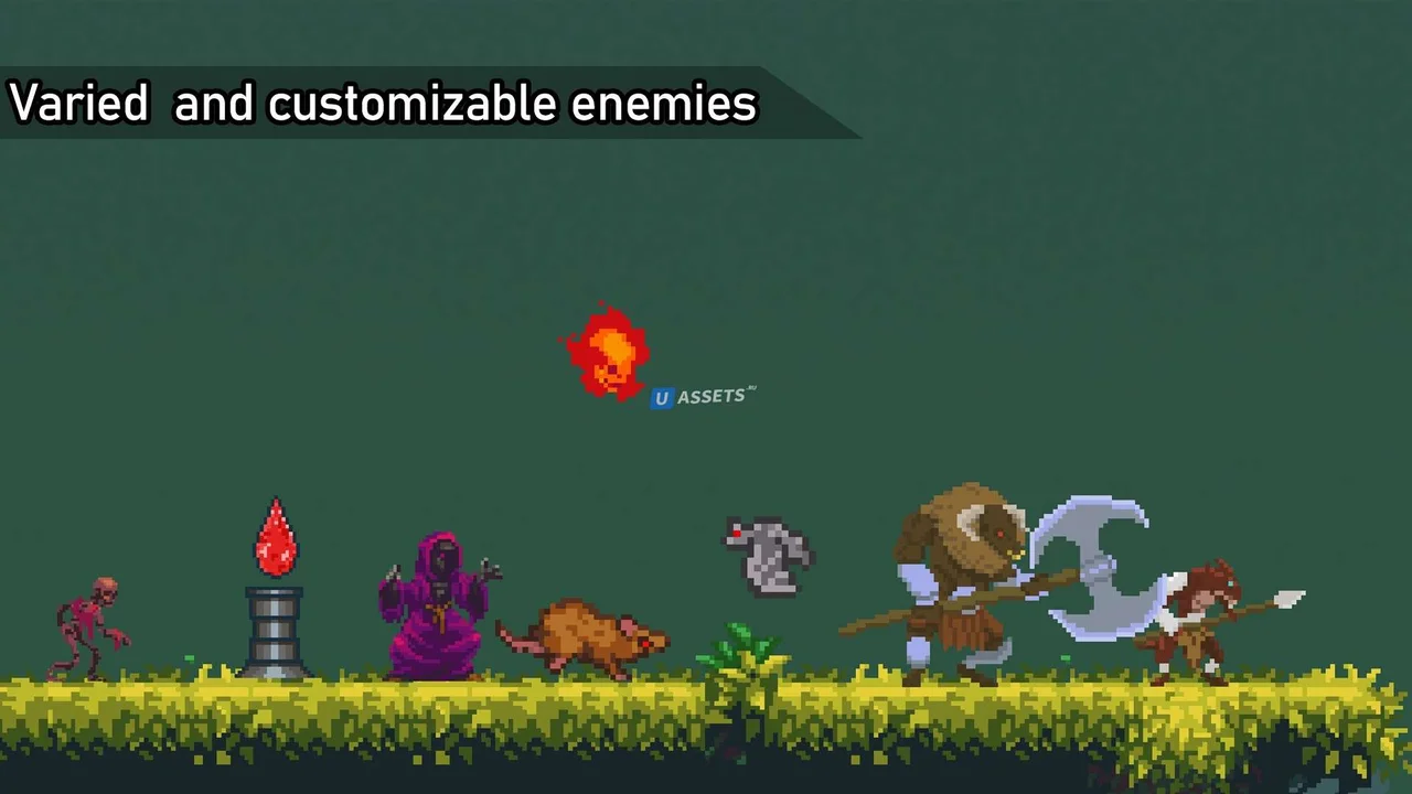 Pixel 2D - 2D Platformer Engine