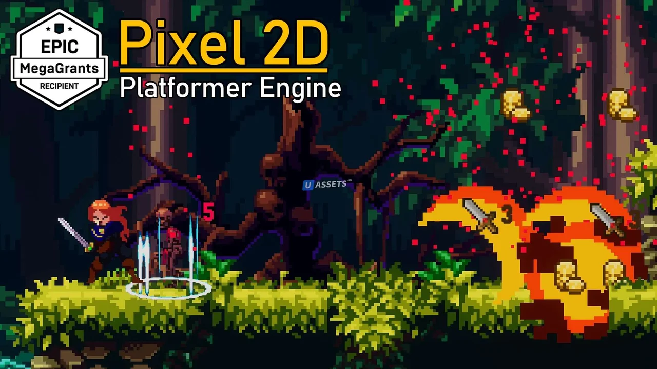 Pixel 2D - 2D Platformer Engine