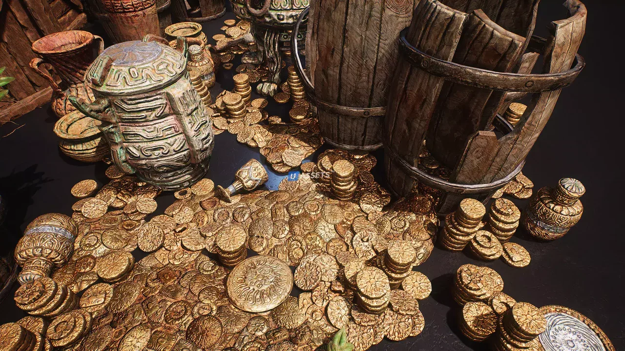 Ruins Treasure Prop Pack