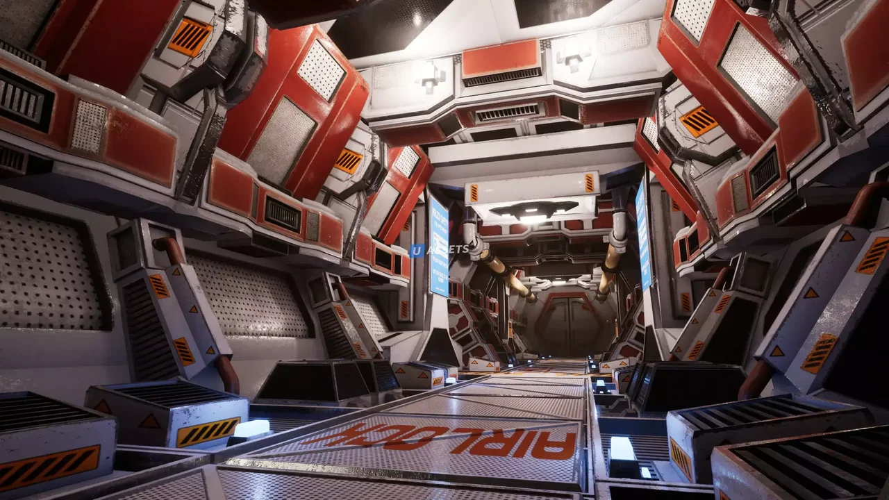 Retro Modular Sci-fi Environment Kit-bash