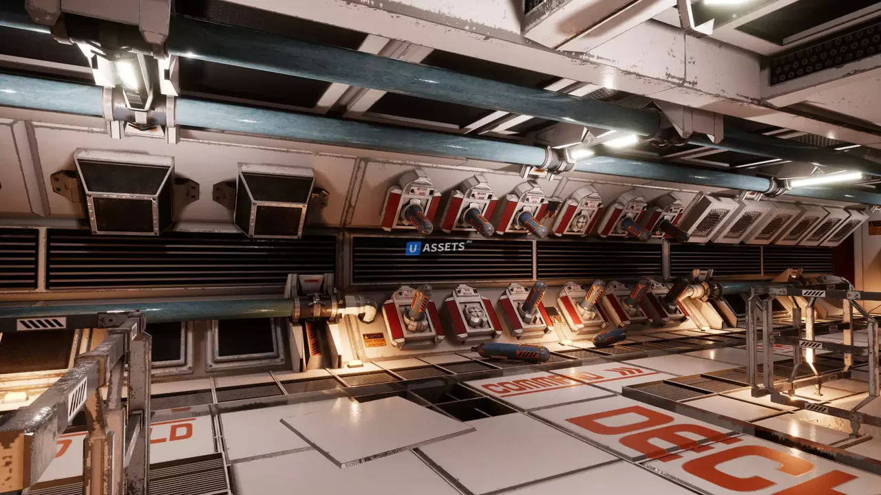 Retro Modular Sci-fi Environment Kit-bash