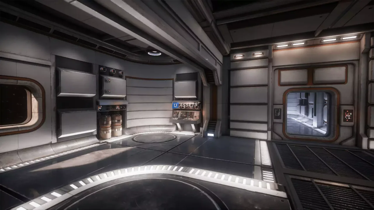 Sci Fi Interior Asset Pack 1