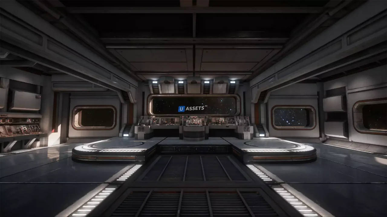 Sci Fi Interior Asset Pack 1