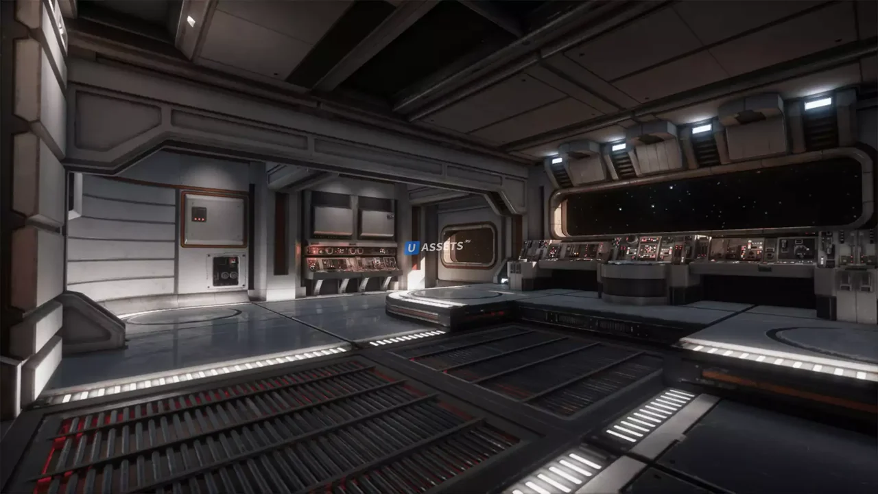 Sci Fi Interior Asset Pack 1