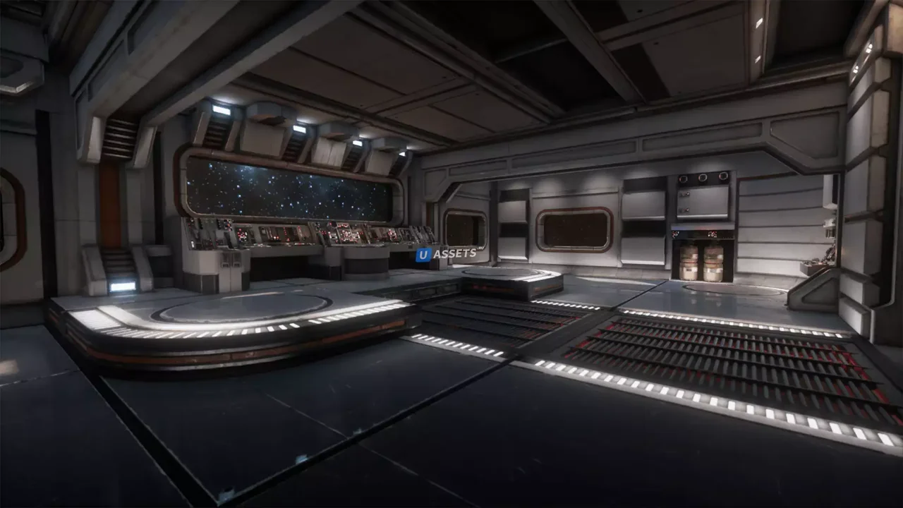 Sci Fi Interior Asset Pack 1