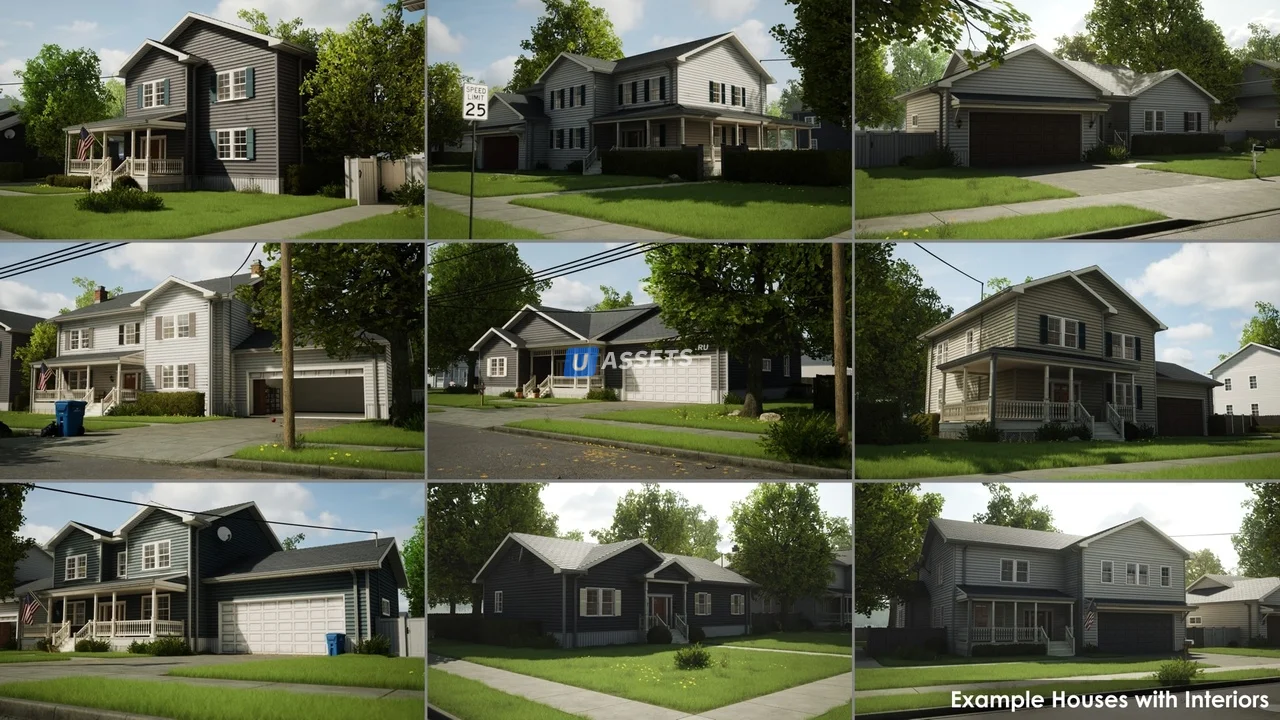 Residential Houses - Modular Pack