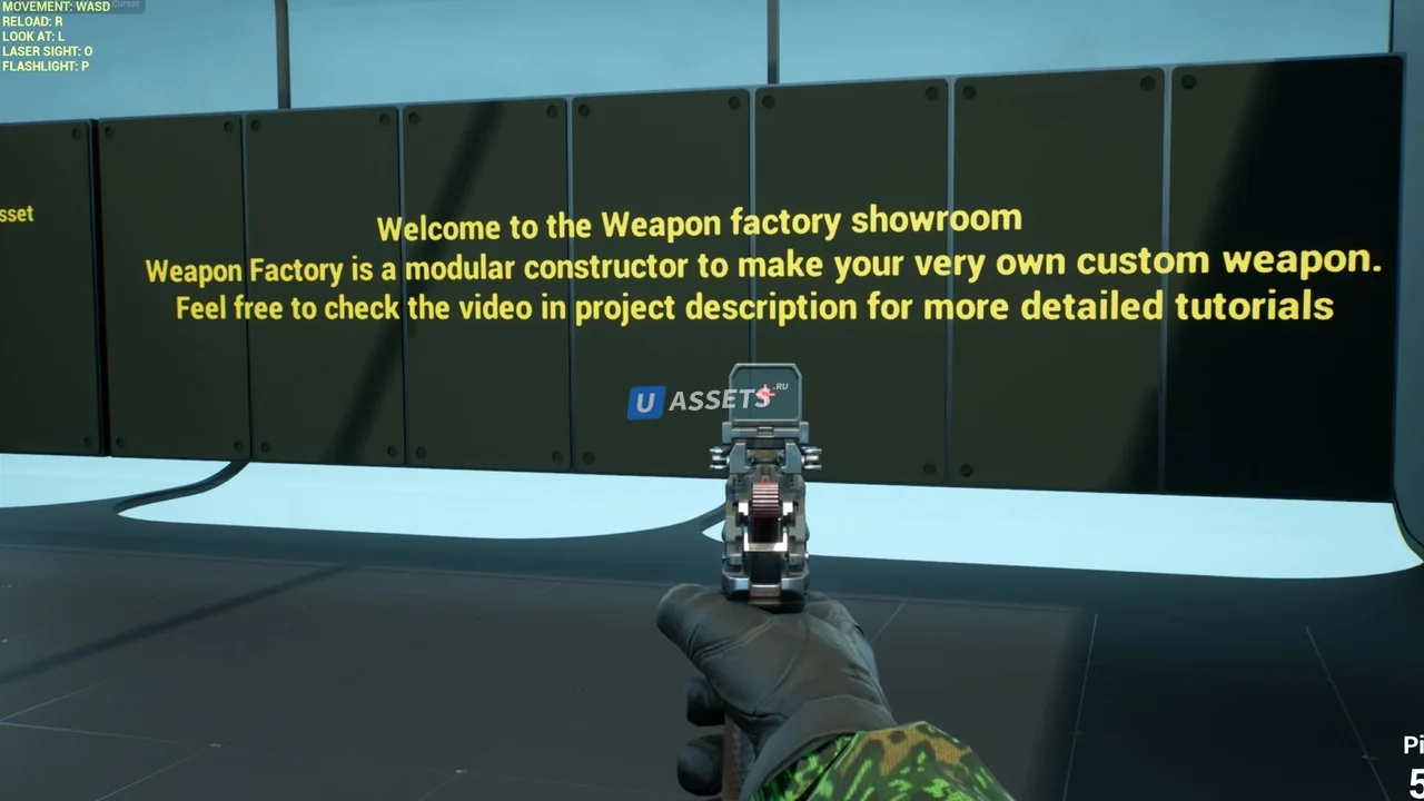 Weapon Factory Pistol