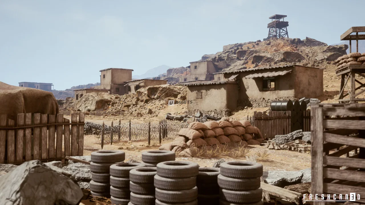Battlefield Kit - Desert Environment