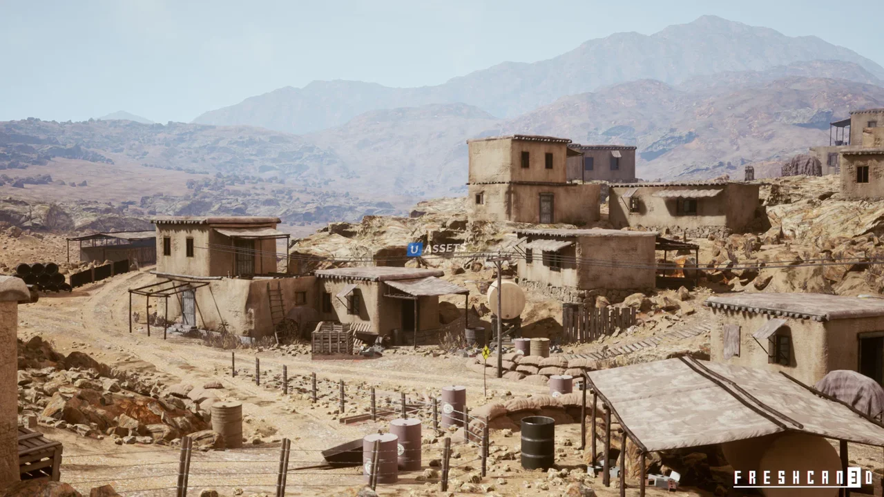 Battlefield Kit - Desert Environment