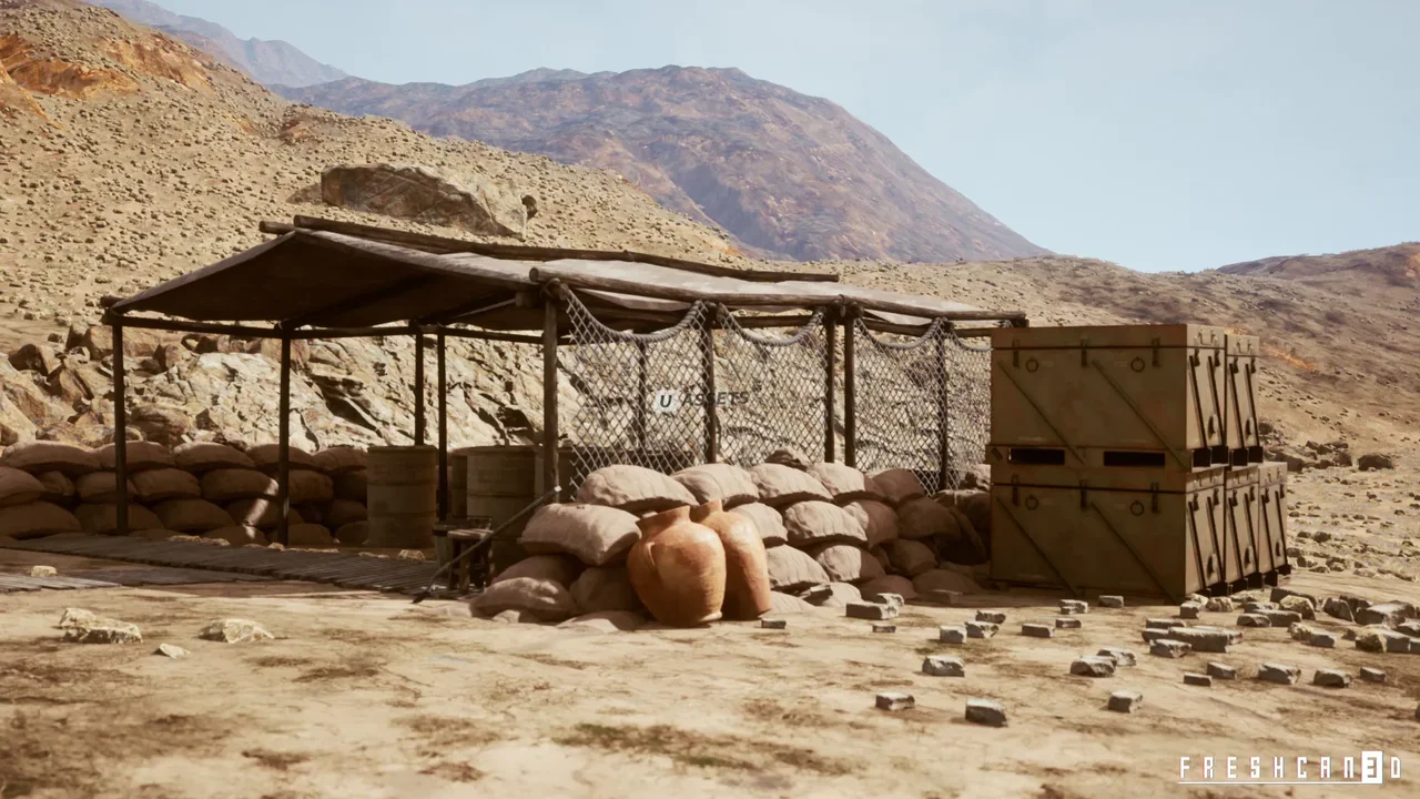 Battlefield Kit - Desert Environment