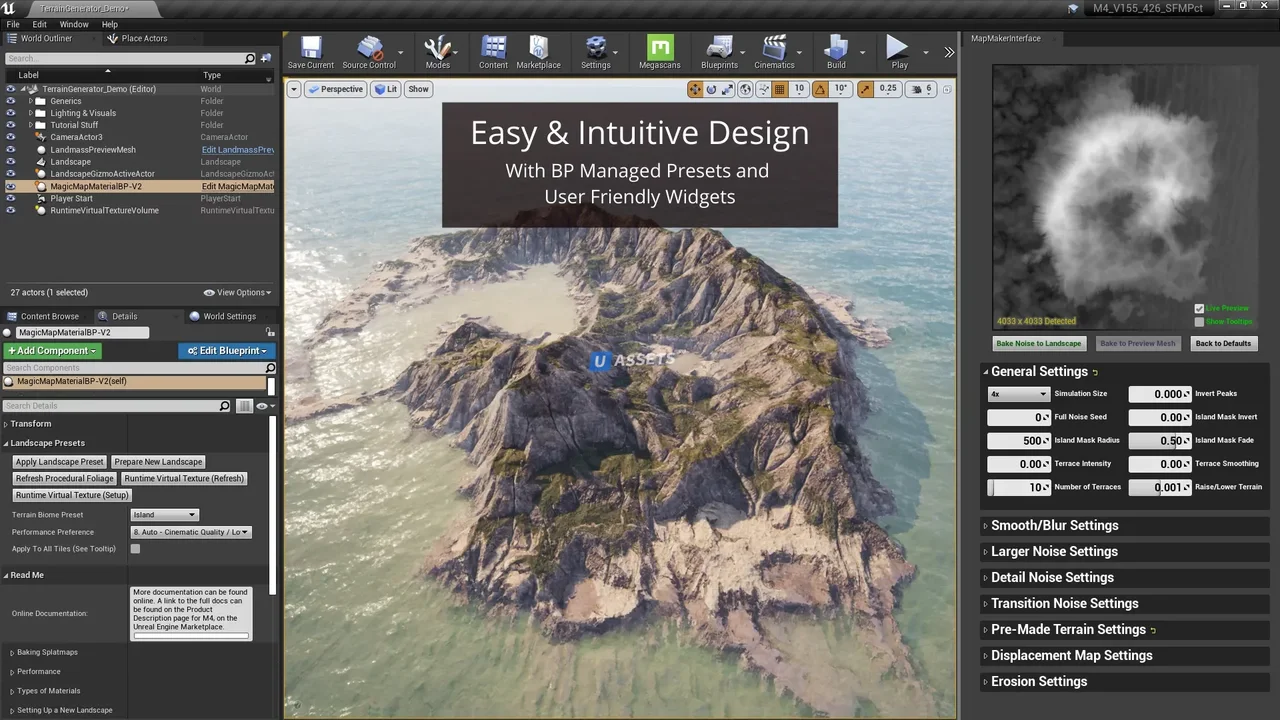 Magic Map Material & Maker