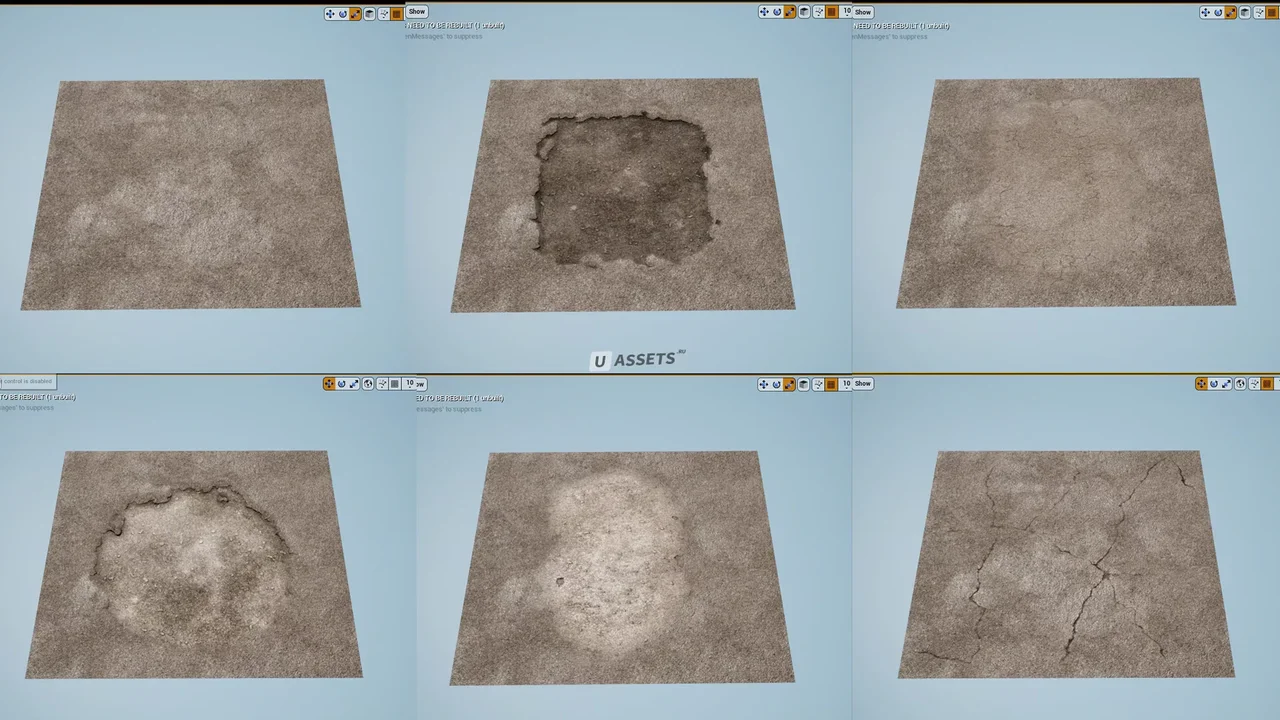 Road - Materials and Decals