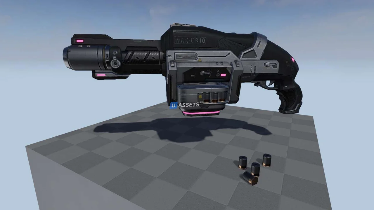 Sci Fi Weapons Dark