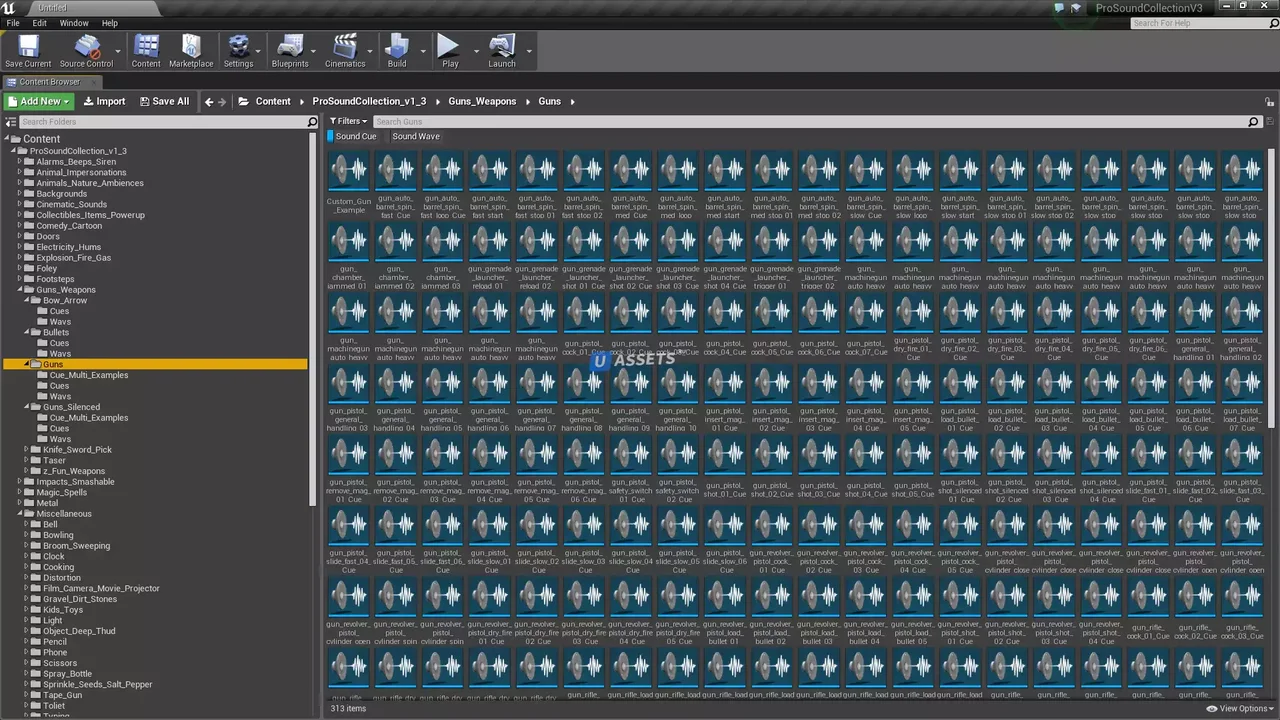 Pro Sound Collection Unreal Engine