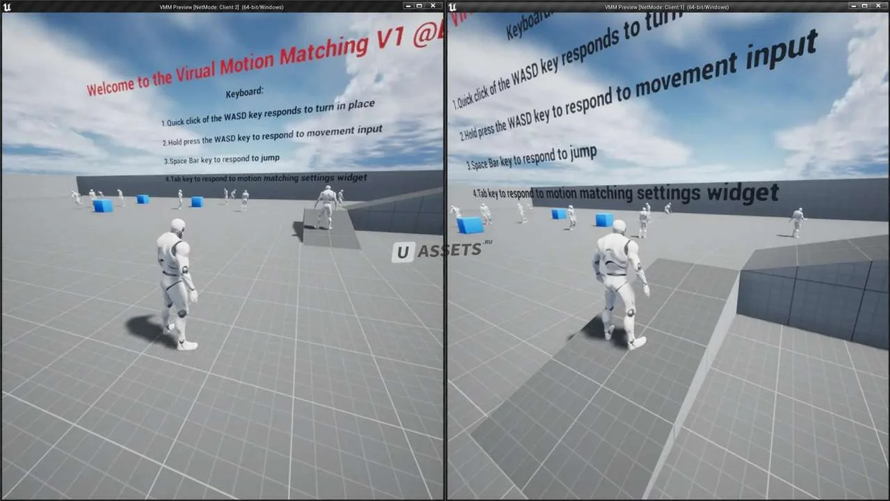 Virtual Motion Matching V3