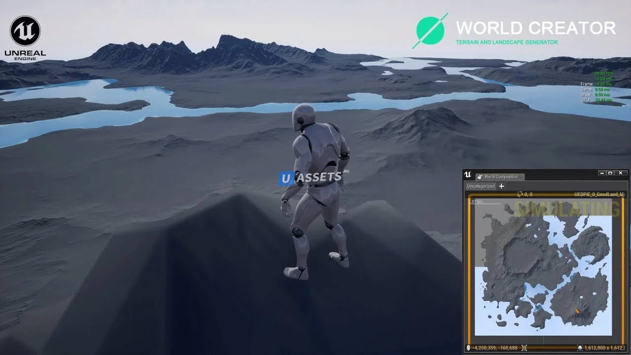 World Creator Bridge 1.0 UE5