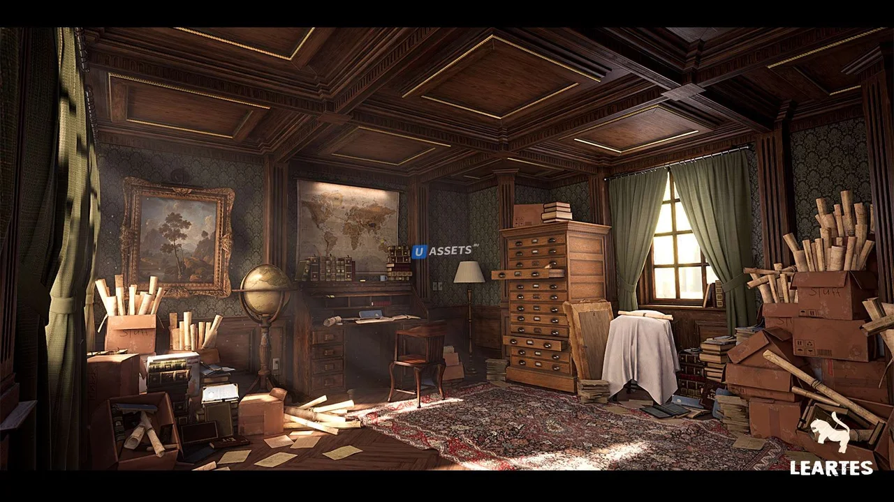 Victorian Interior Environment