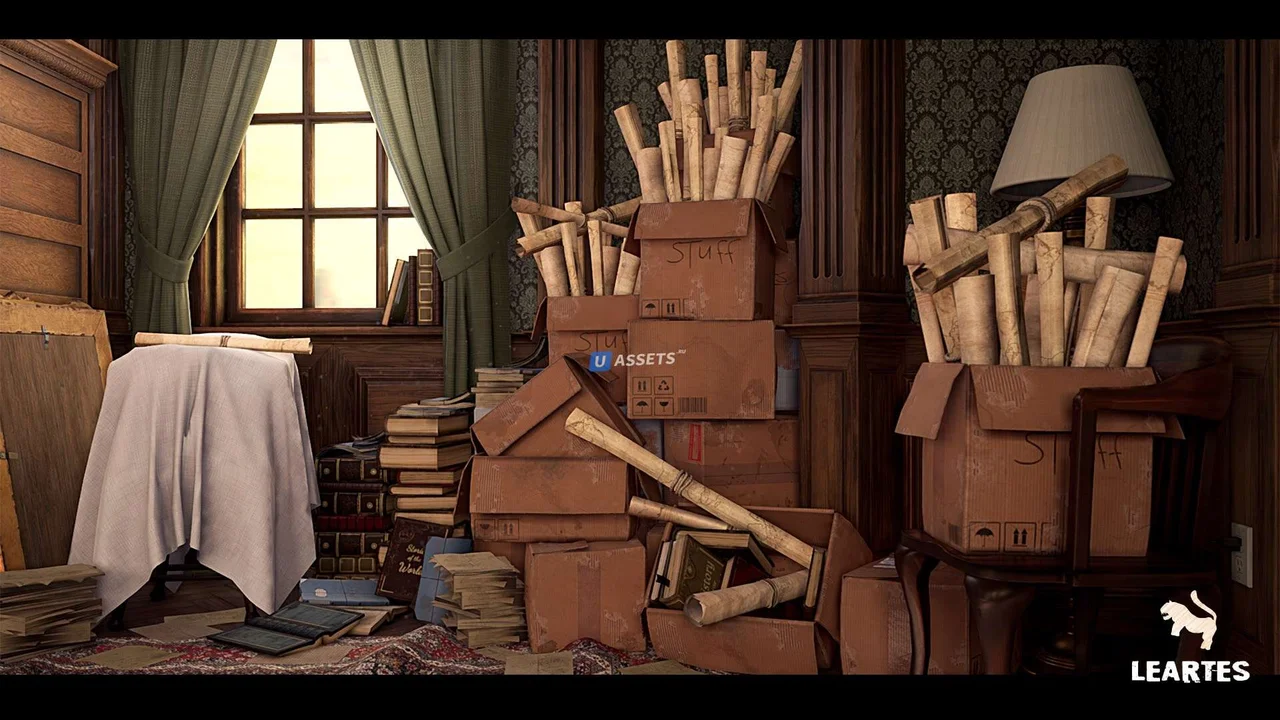 Victorian Interior Environment