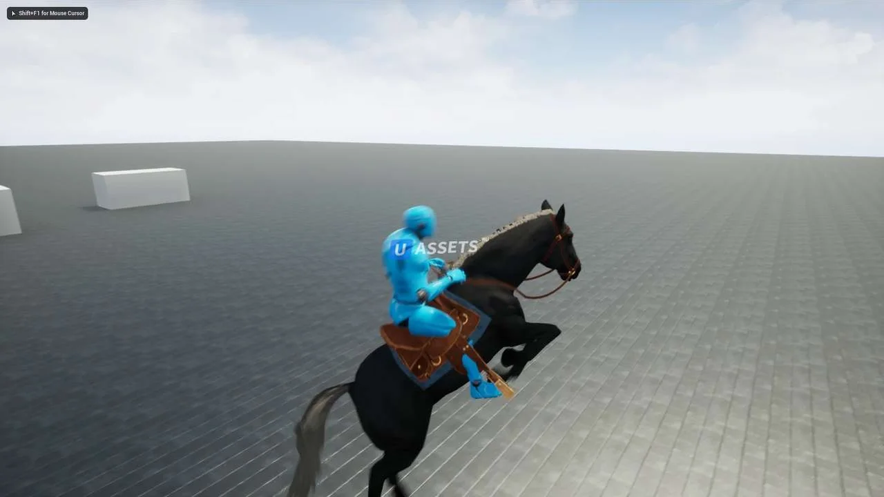Riding System in Blueprints (Multiplayer)