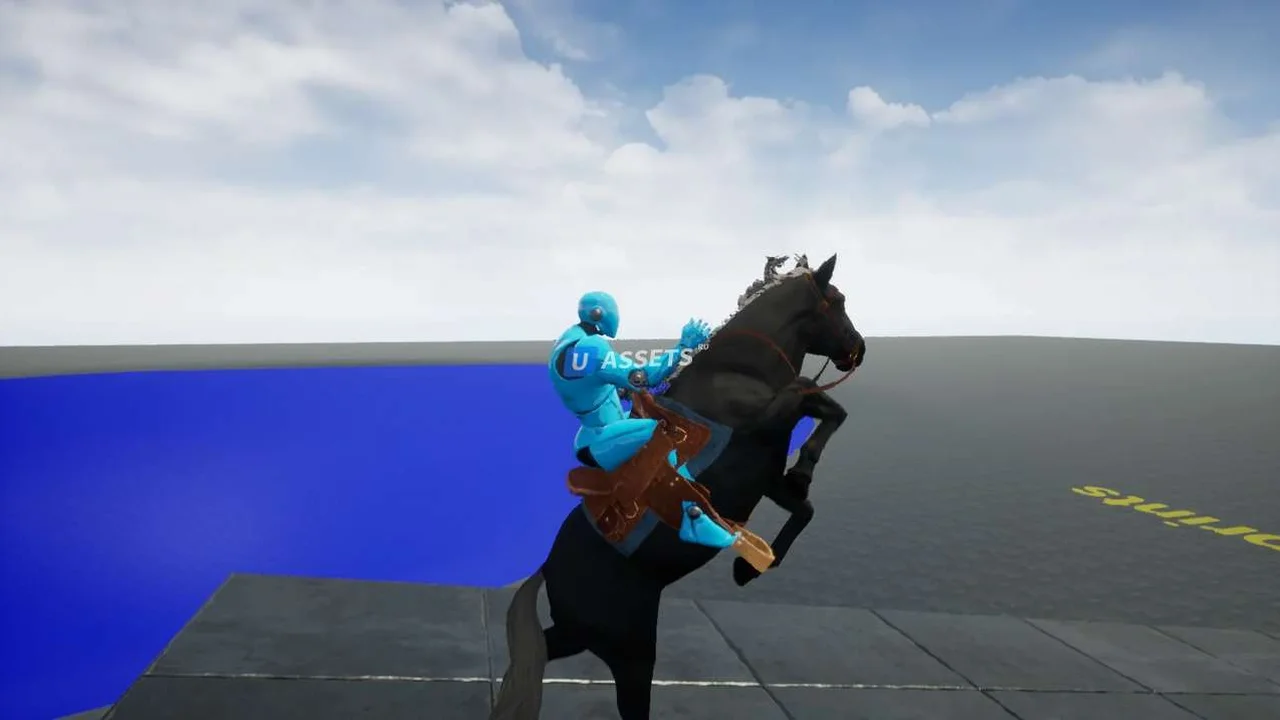 Riding System in Blueprints (Multiplayer)