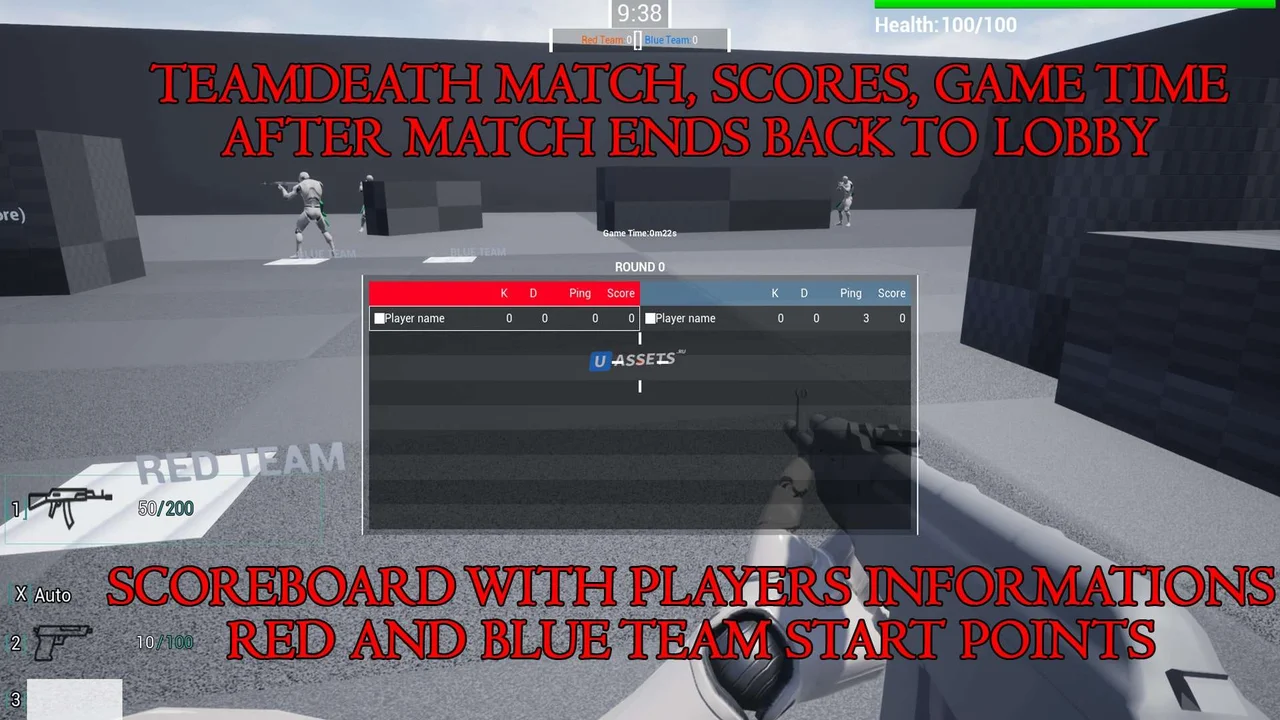 FPS Multiplayer shooter template 2.0