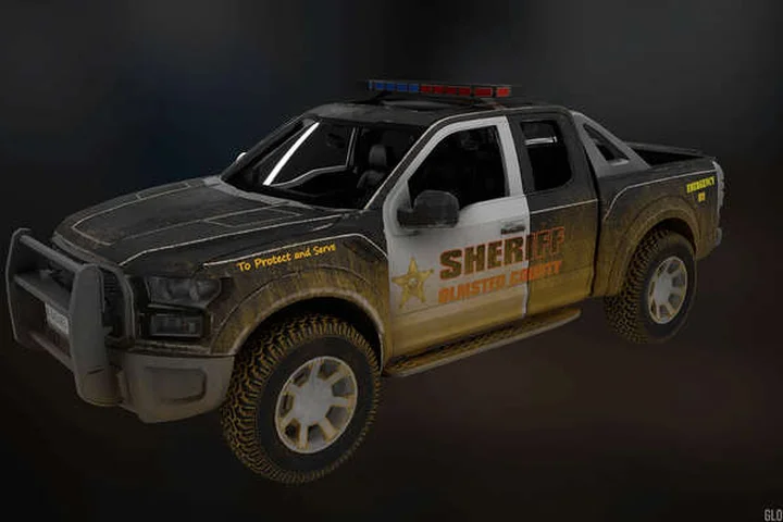 Police Vehicle: (Animated/Driveable)