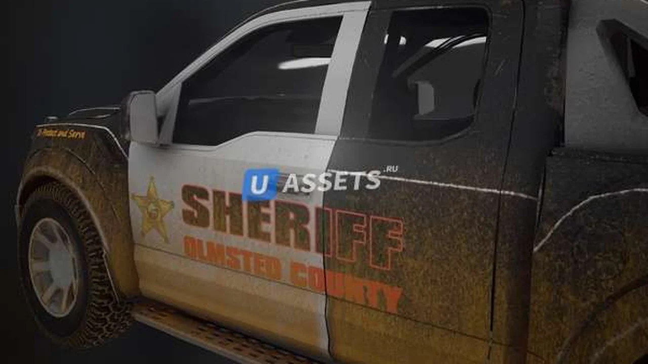 Police Vehicle: (Animated/Driveable)