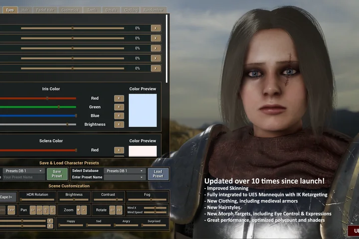 Universal Character Customization System