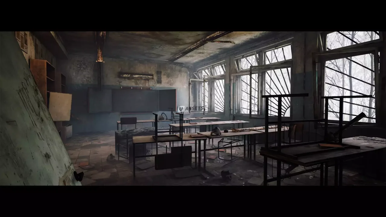 Abandoned Russian Building