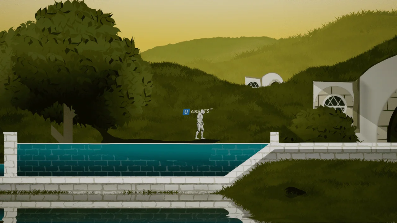 2D Procedural Water System With Buoyancy