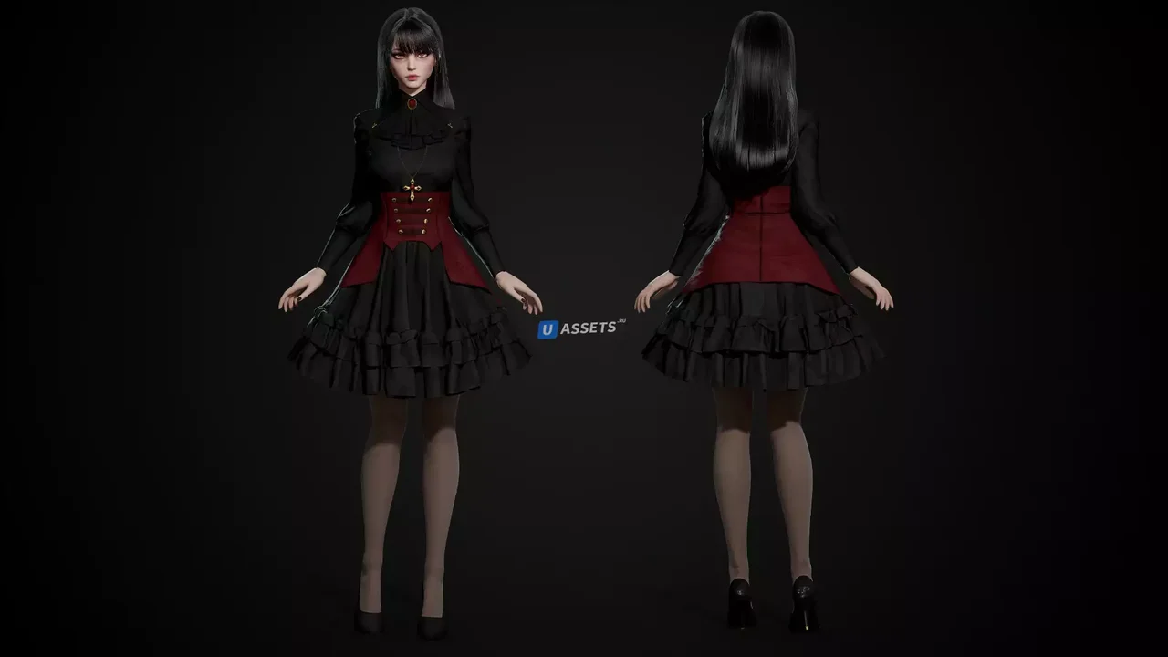 Vampire Girl Modular