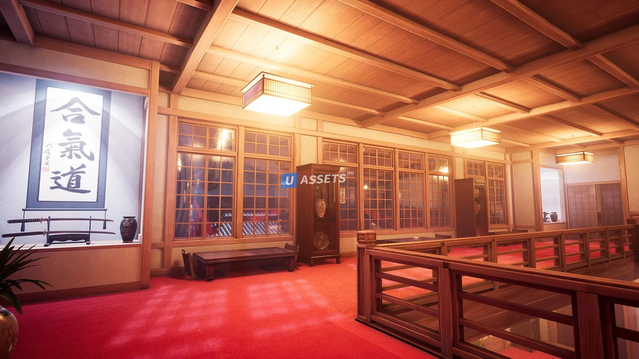 Ryokan [Japanese Courtyard]