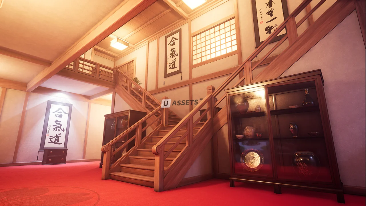 Ryokan [Japanese Courtyard]
