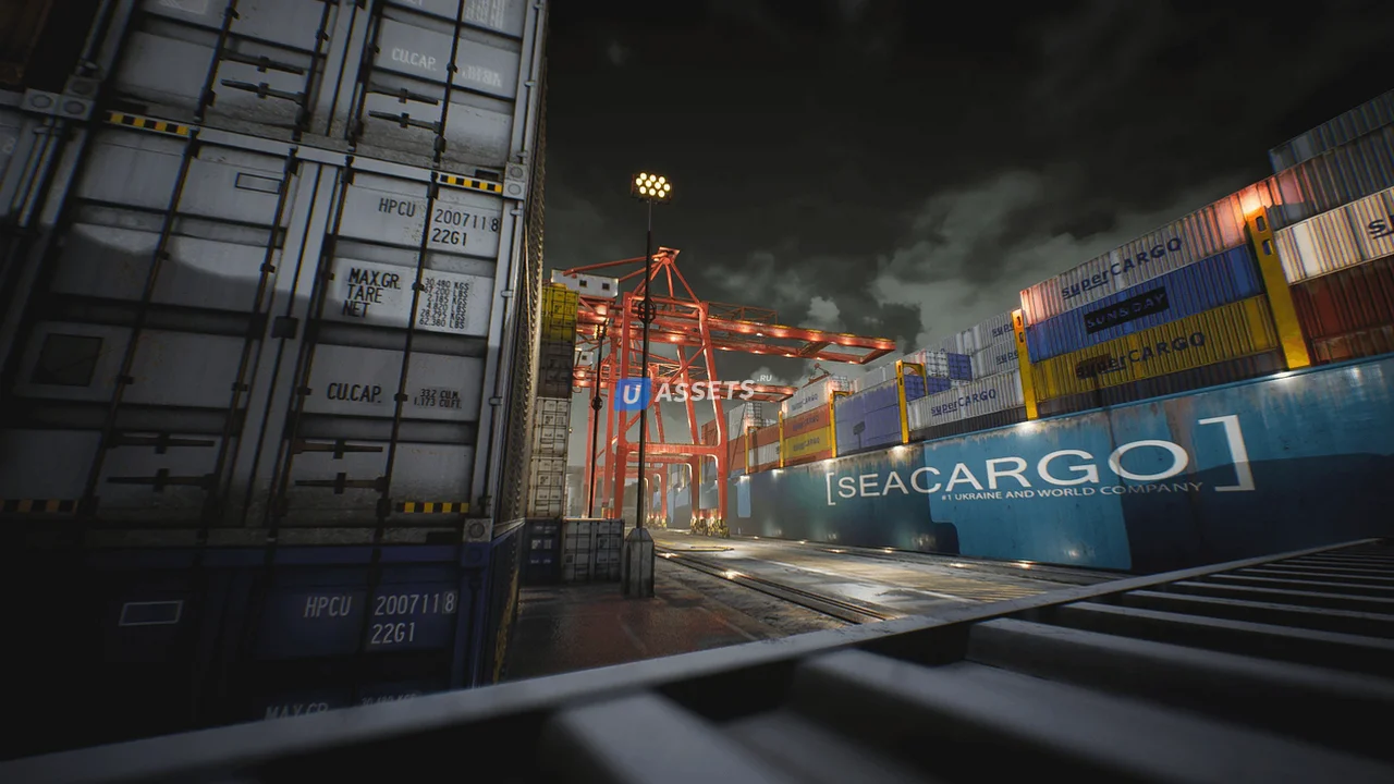 Container Yard Environment Set