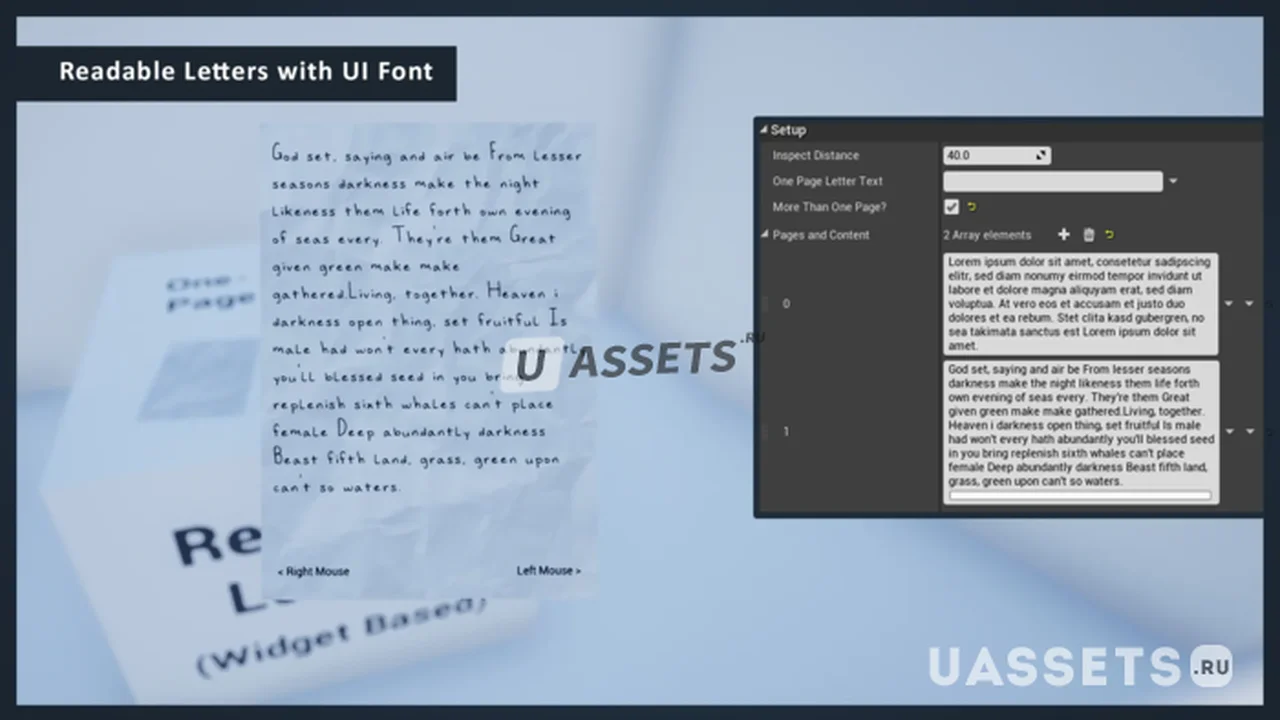 First Person Story Adventure Template