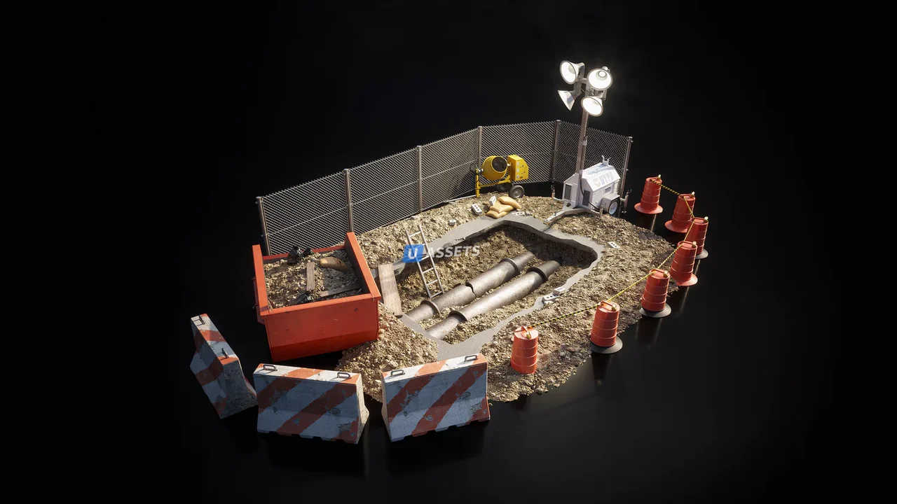 Kitbash3D - City Streets UE