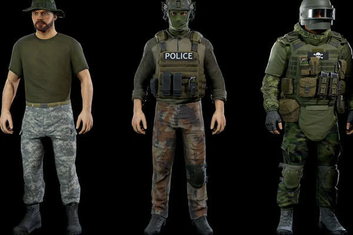 Modular military character 2