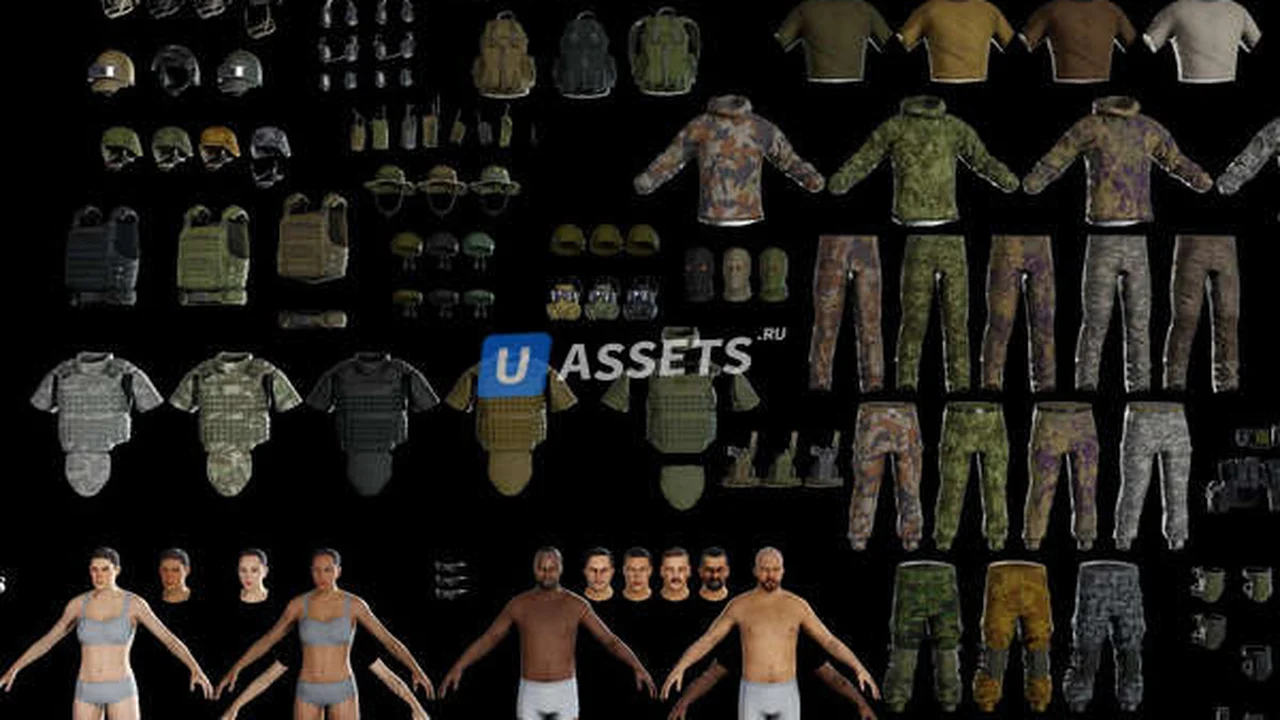 Modular military character 2