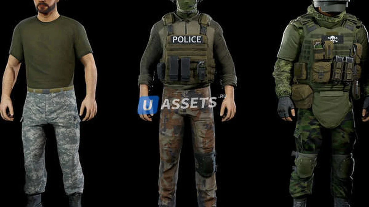 Modular military character 2