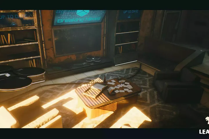 CyberPunk / Sci - Fi Apartment Interior Environment Kitbash
