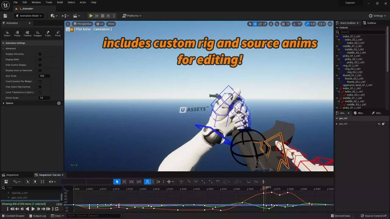 Customizable Shooter Arms Anims